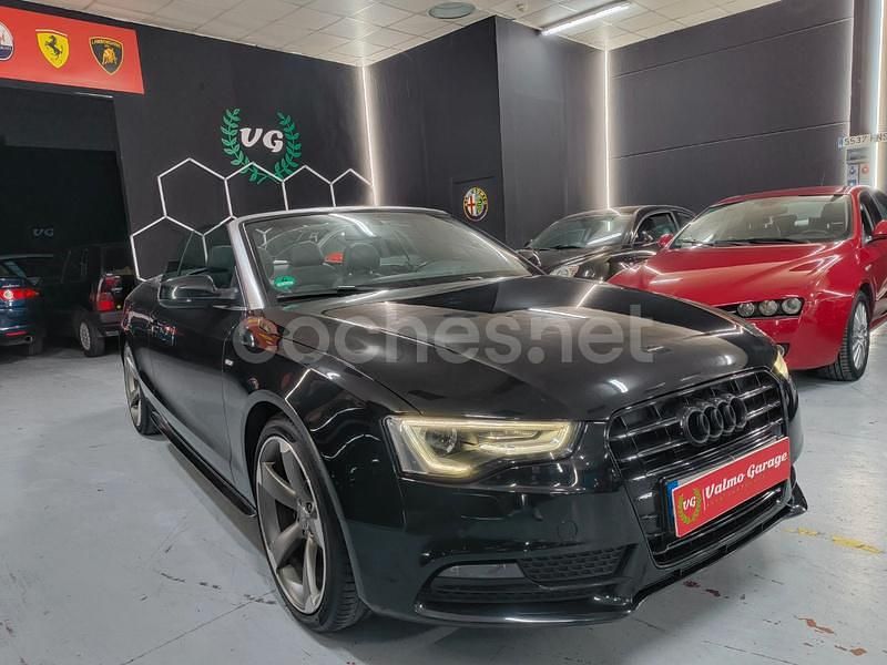 Usado Audi A5 Cabriolet S-Line 211 CV (155 kW) 2012 Negro Descapotable