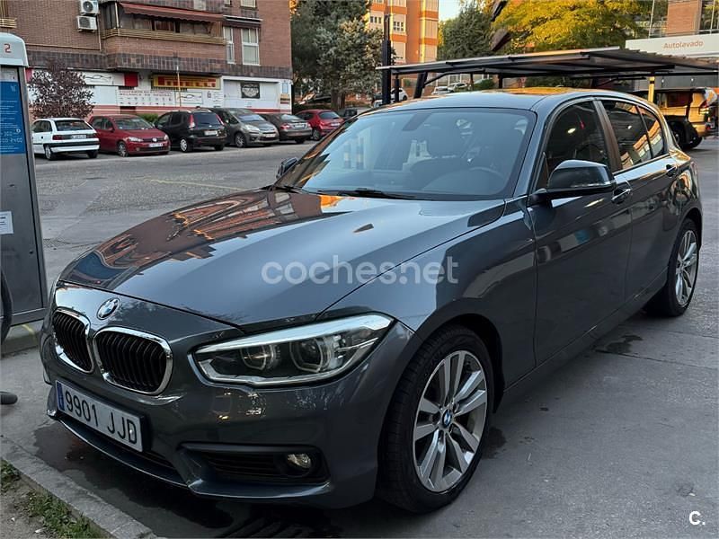 Usado BMW 116 Efficient Dynamics 116 CV (85 kW) 2015 Gris / plata Utilitario