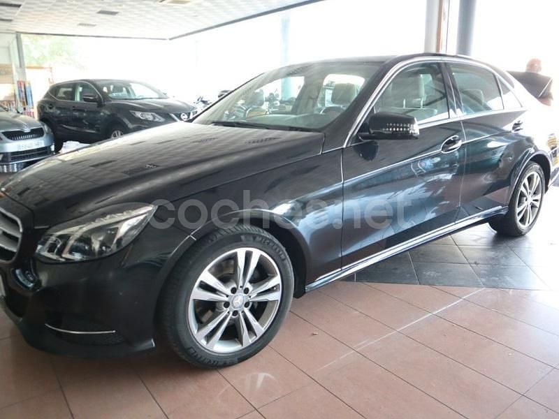 Negro Usado 2014 Mercedes E350 Avantgarde Berlina | 17.500 € (Precio justo) - Imagen 1/4