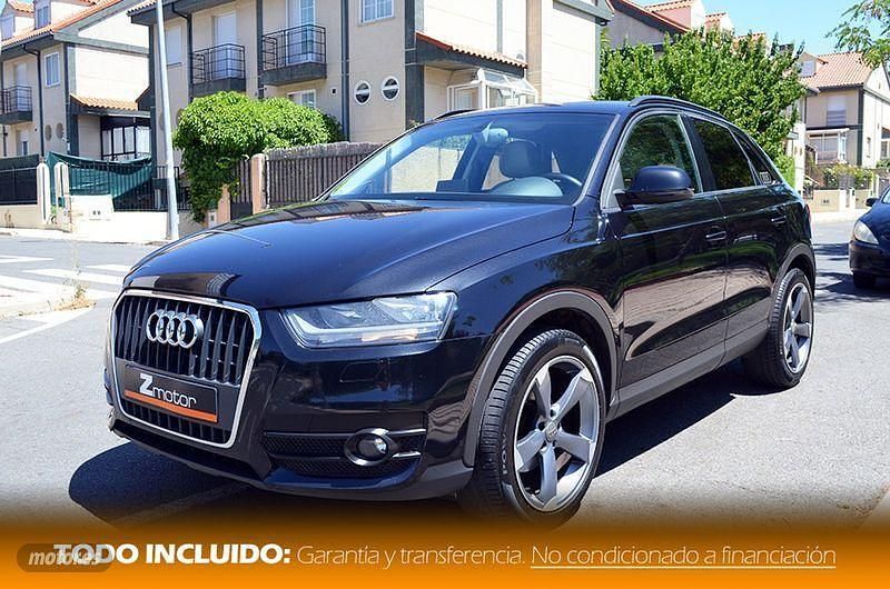 Usado Audi Q3 Ambition 140 CV (102 kW) 2012 Negro SUV