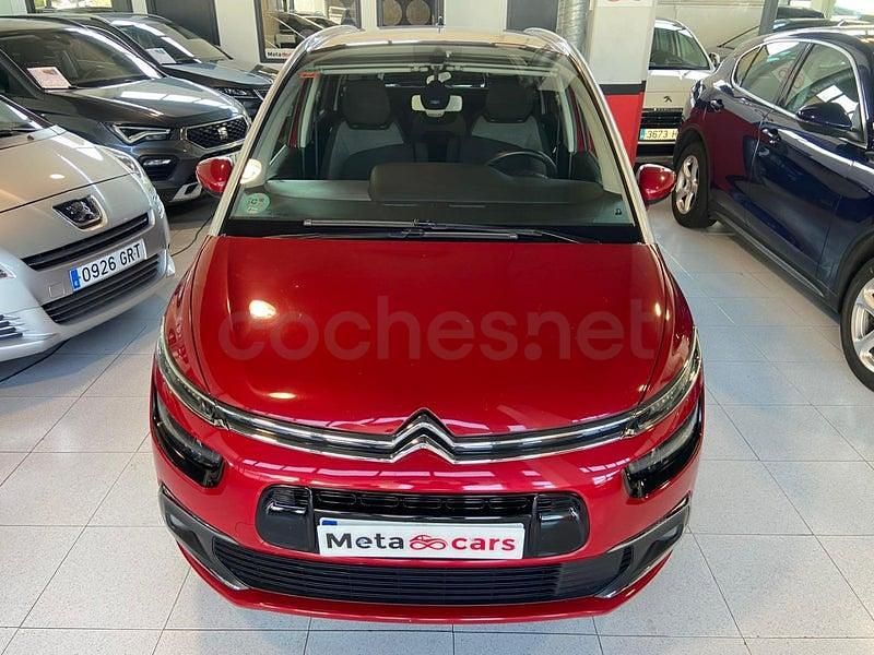 Usado Citroën Grand C4 Picasso Feel 120 CV (88 kW) 2018 Granate Monovolumen