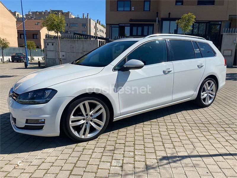 Blanco Usado 2013 VW Golf VII Advance Familiar | 10.000 € (Buen precio) - Imagen 1/4