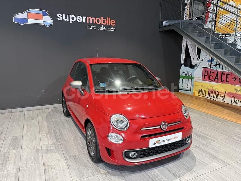 Rojo Usado 2020 Fiat 500S S Berlina | 12.700 € (Precio justo) - Imagen 1/4