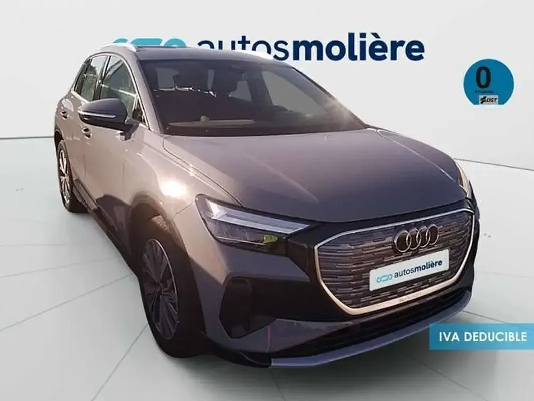 Usado Audi Q4 e-tron Advanced Plus 210 kW (286 CV) 2024 Gris SUV