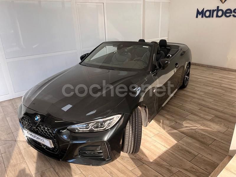 Usado BMW 420 184 CV (135 kW) 2021 Negro Descapotable