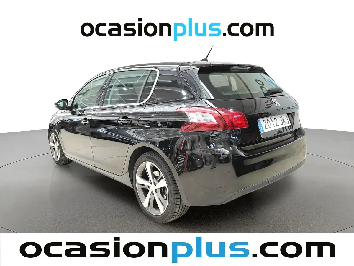 Usado Peugeot 308 Allure 150 CV (110 kW) 2015 Negro Utilitario