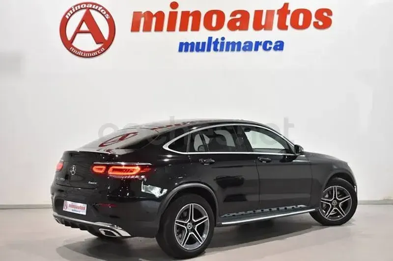 Usado Mercedes GLC220 194 CV (142 kW) 2020 Negro SUV