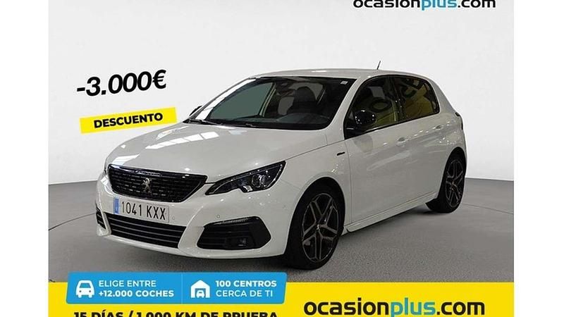 Blanco Usado 2019 Peugeot 308 GT-line Utilitario | 14.091 € (Un poco caro) - Imagen 1/4
