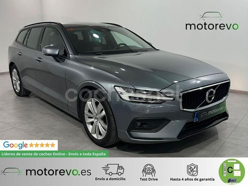 Gris / plata Usado 2019 Volvo V60 Familiar | 23.000 € (Precio justo) - Imagen 1/4