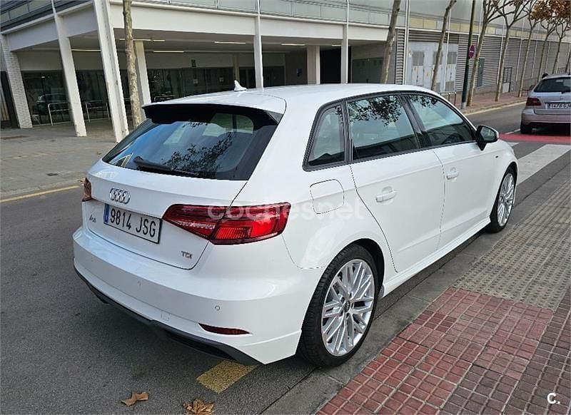 Usado Audi A3 S-Line 150 CV (110 kW) 2016 Blanco Berlina