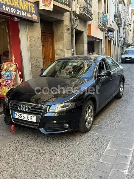 Usado Audi A4 143 CV (105 kW) 2008 Negro Berlina