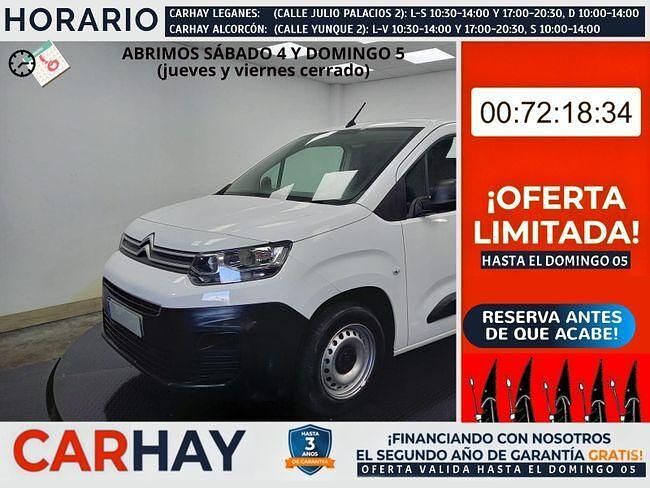 Usado Citroën Berlingo 75 CV (55 kW) 2019 Blanco Monovolumen