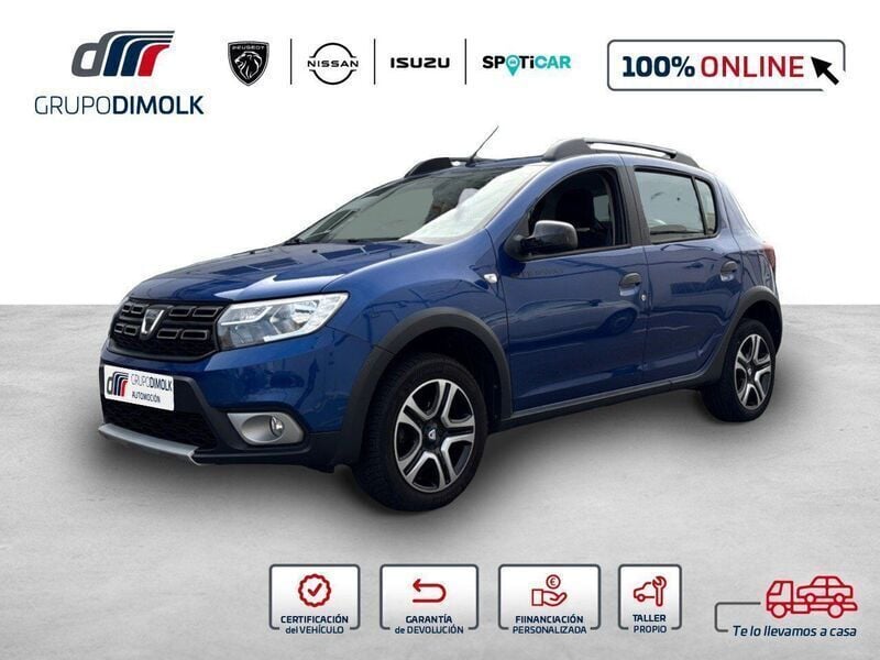 Azul Usado 2020 Dacia Sandero Essentiel Utilitario | 11.900 € (Precio justo) - Imagen 1/4