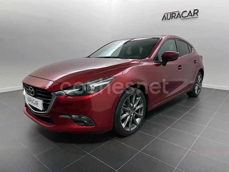 Usado Mazda 3 Edition 105 CV (77 kW) 2018 Rojo Berlina