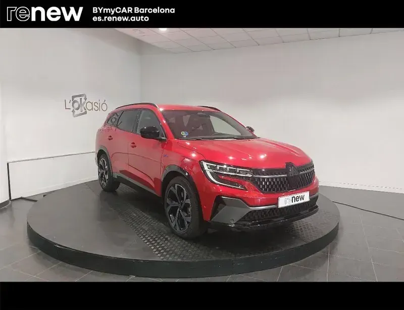 Usado Renault Espace Techno Esprit Alpine 200 CV (147 kW) 2024 Rojo Familiar