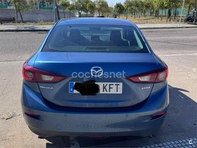 Usado Mazda 3 150 CV (110 kW) 2018 Azul Berlina