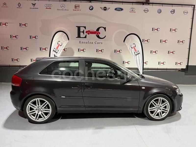 Usado Audi A3 S-Line 140 CV (102 kW) 2008 Negro Berlina