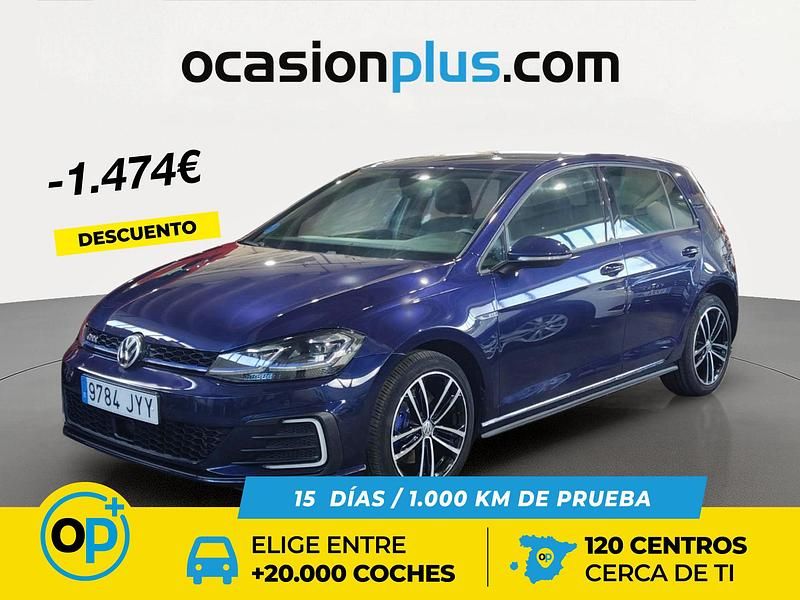 Usado VW Golf VII GTE 204 CV (150 kW) 2017 Azul