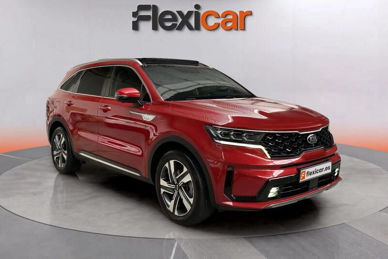Rojo Usado 2021 Kia Sorento SUV | 30.990 € (Precio justo) - Imagen 1/4