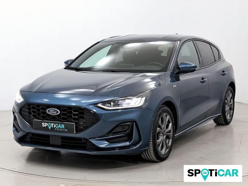Usado Ford Focus ST-Line 125 CV (91 kW) 2022 Azul Berlina