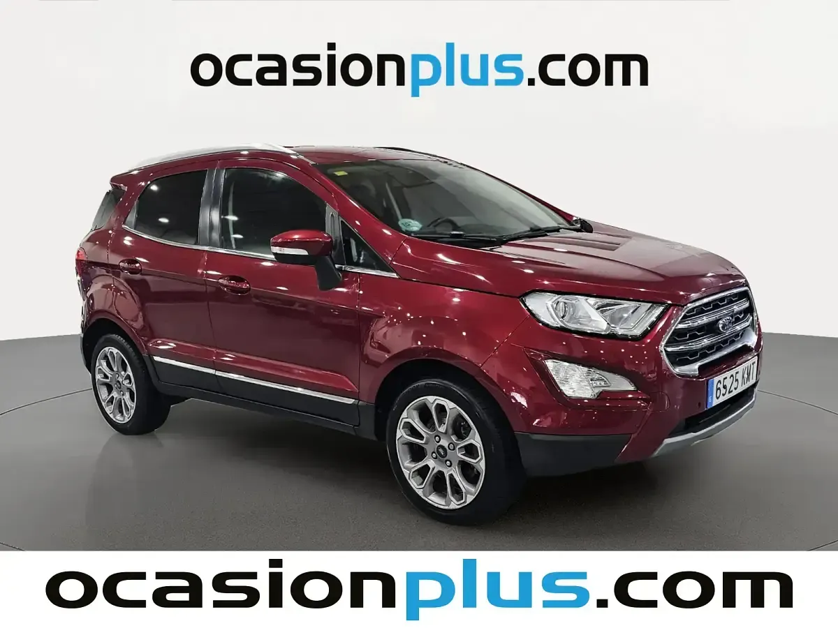 Usado Ford Ecosport Titanium 125 CV (91 kW) 2018 Rojo SUV