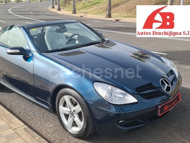 Verde Usado 2007 Mercedes SLK280 Descapotable | 13.900 € (Un poco caro) - Imagen 1/4