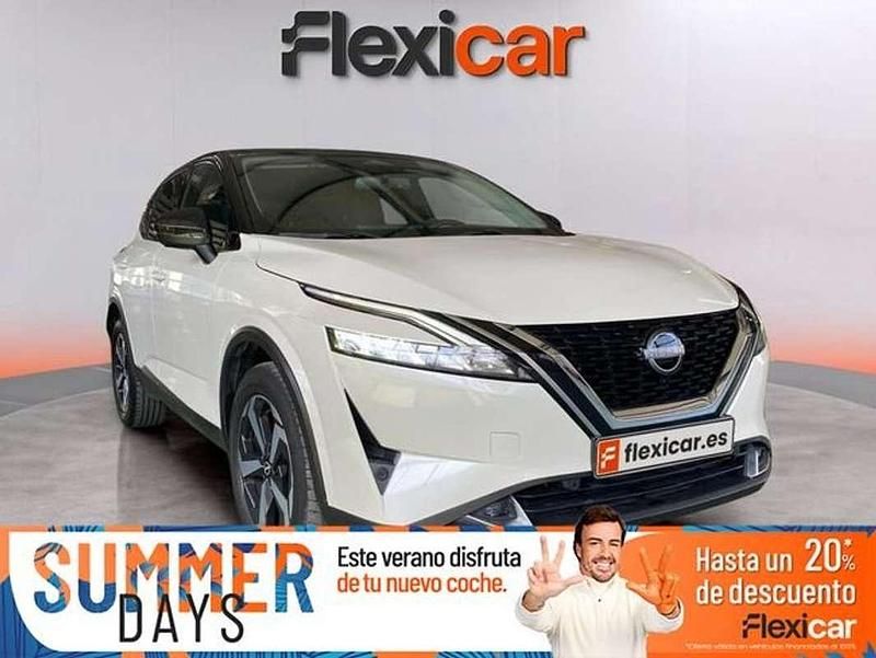 Blanco Usado 2023 Nissan Qashqai N-Connecta SUV | 21.290 € (Precio justo) - Imagen 1/4