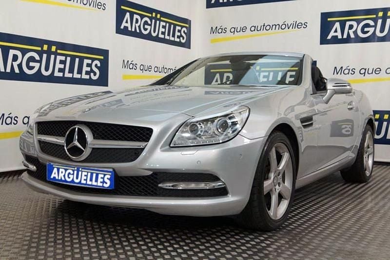 Gris Usado 2012 Mercedes SLK200 Descapotable | 19.990 € (Precio justo) - Imagen 1/4