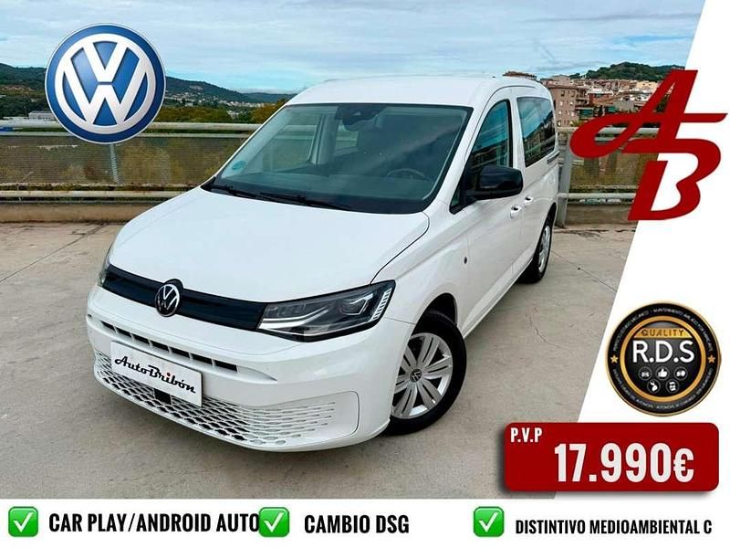 Usado VW Caddy 121 CV (88 kW) 2021 Blanco Monovolumen