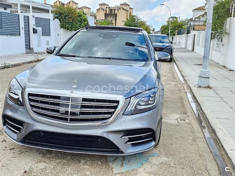 Gris / plata Usado 2018 Mercedes S350 Berlina | 51.900 € (Precio justo) - Imagen 1/4