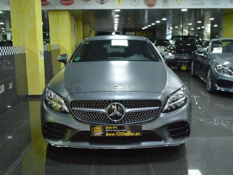 Usado Mercedes C200 184 CV (135 kW) 2019 Gris / plata Coupe