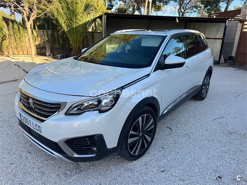 Usado Peugeot 5008 Active 130 CV (95 kW) 2019 Blanco SUV