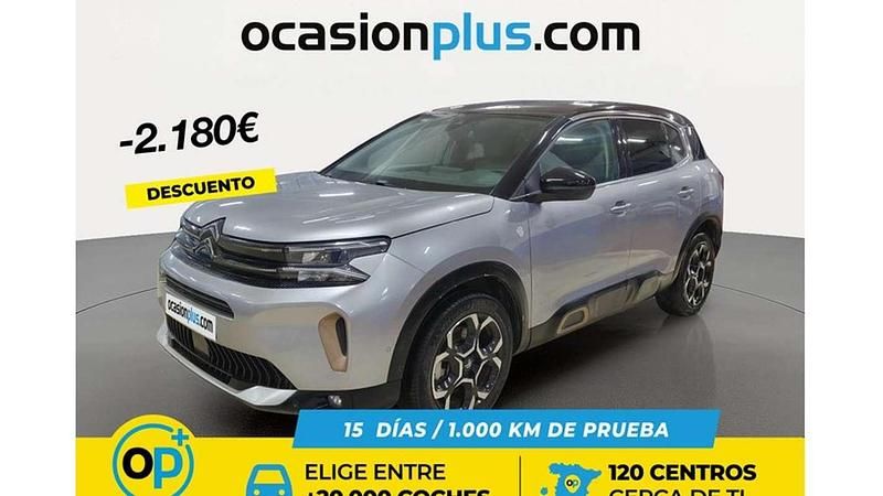 Gris Usado 2023 Citroën C5 Aircross Feel SUV | 21.810 € (Precio justo) - Imagen 1/4