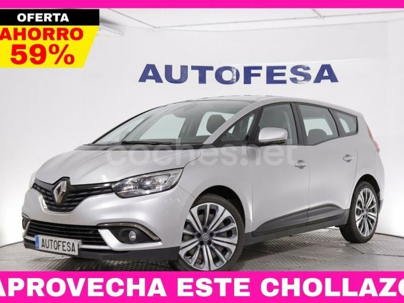 Gris / plata Usado 2018 Renault Grand Scénic IV Life Monovolumen | 11.850 € (Buen precio) - Imagen 1/4