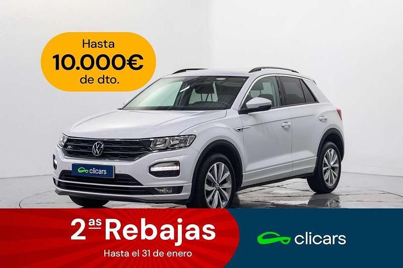 Blanco Usado 2021 VW T-Roc Advance SUV | 18.190 € (Buen precio) - Imagen 1/4