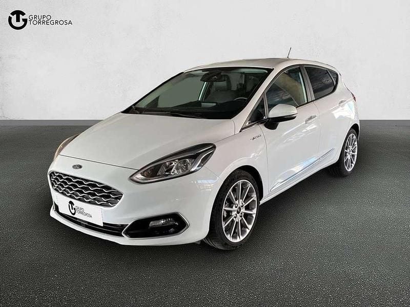Blanco Usado 2018 Ford Fiesta ST-Line Utilitario | 16.900 € (Caro) - Imagen 1/4