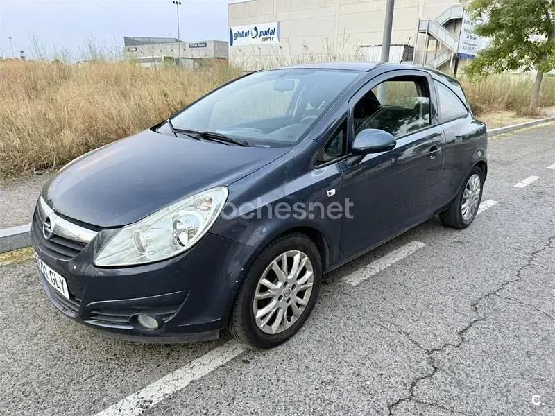 Usado Opel Corsa Sport 80 CV (58 kW) 2009 Gris / plata Utilitario