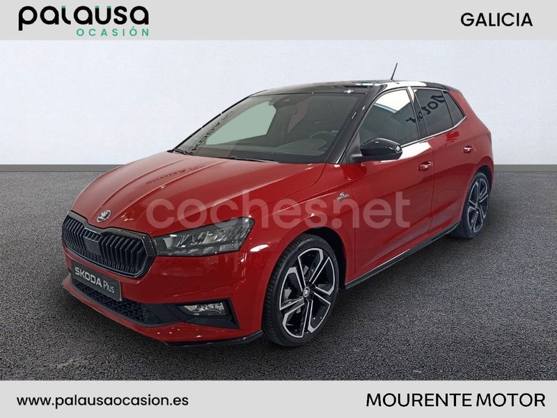 Rojo Usado 2024 Skoda Fabia Monte Carlo Berlina | 23.590 € (Precio justo) - Imagen 1/4