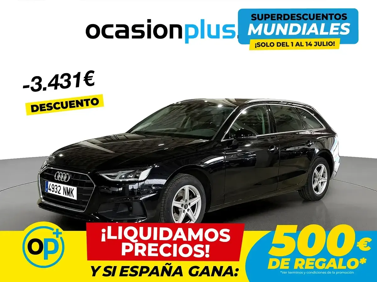 Usado Audi A4 Advanced Plus 150 CV (110 kW) 2023 Negro Familiar