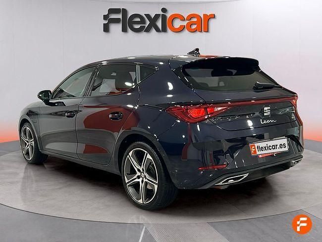 Usado Seat Leon FR 204 CV (150 kW) 2021 Azul Berlina