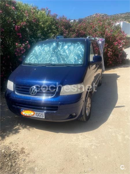 Azul Usado 2008 VW Multivan Comfortline Monovolumen | 10.000 € (Buen precio) - Imagen 1/4