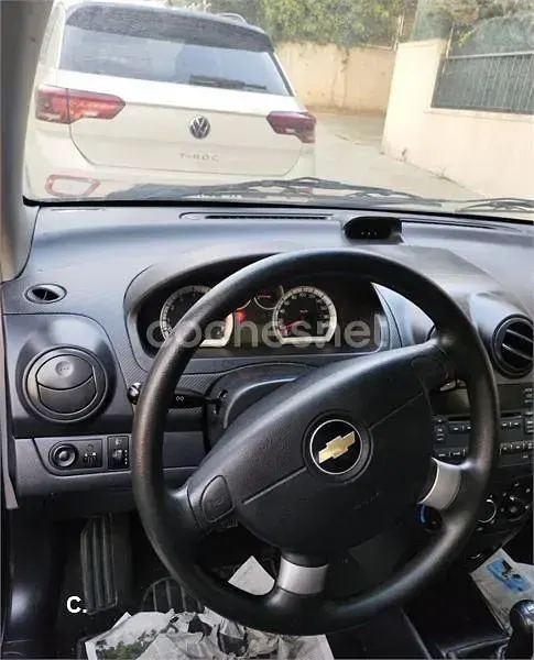 Usado Chevrolet Aveo LS 84 CV (61 kW) 2010 Negro Berlina