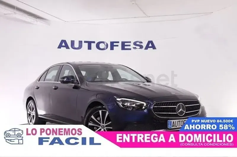 Usado Mercedes E300 306 CV (225 kW) 2021 Azul Berlina