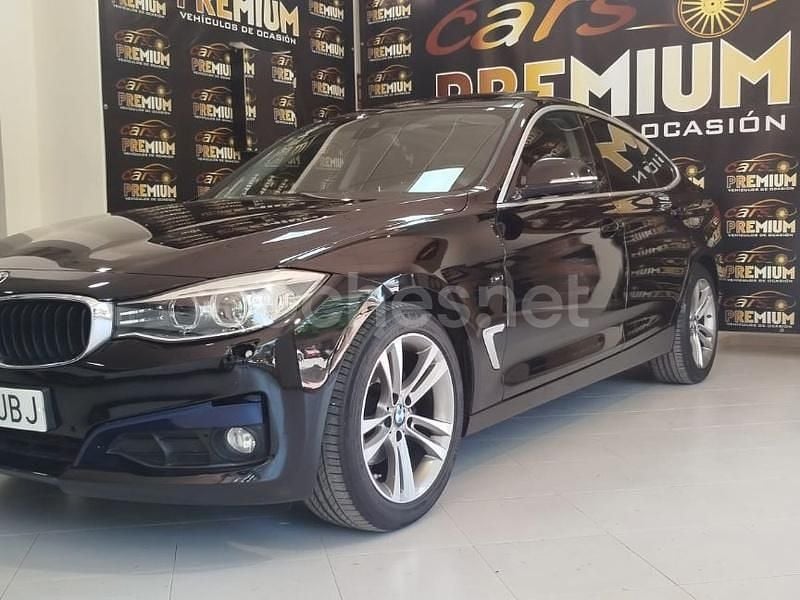 Negro Usado 2014 BMW 320 Gran Turismo Berlina | 17.299 € (Precio justo) - Imagen 1/4