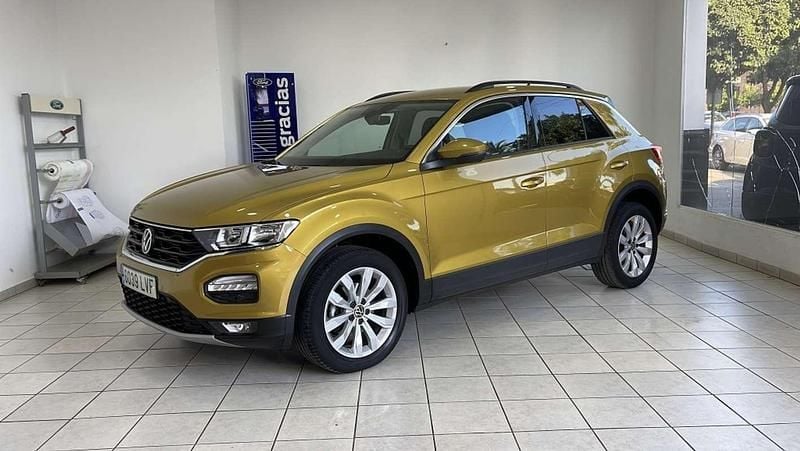 Amarillo Usado 2022 VW T-Roc Advance SUV | 20.500 € (Buen precio) - Imagen 1/4