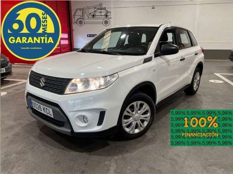 Blanco Usado 2017 Suzuki Vitara GL SUV | 13.400 € (Precio justo) - Imagen 1/4