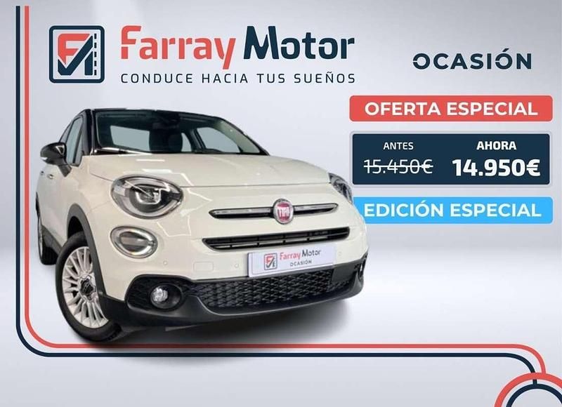 Blanco Usado 2021 Fiat 500X S SUV | 14.950 € (Precio justo) - Imagen 1/4