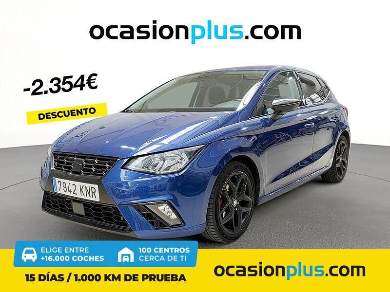 Azul Usado 2018 Seat Ibiza FR Berlina | 13.800 € (Precio justo) - Imagen 1/4