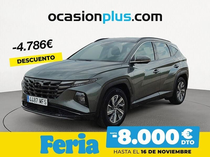 Verde Usado 2023 Hyundai Tucson SUV | 21.850 € (Precio justo) - Imagen 1/4