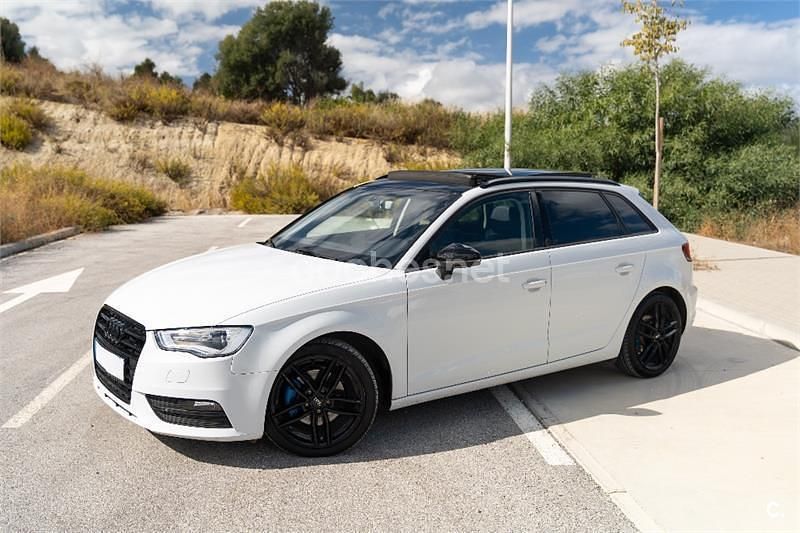 Usado Audi A3 Comfort 150 CV (110 kW) 2018 Blanco Berlina